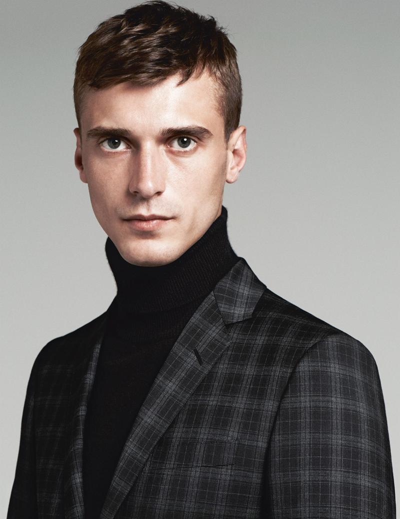 Clément Chabernaud Models Suits for Gucci Fall 2014 Tailoring – The ...