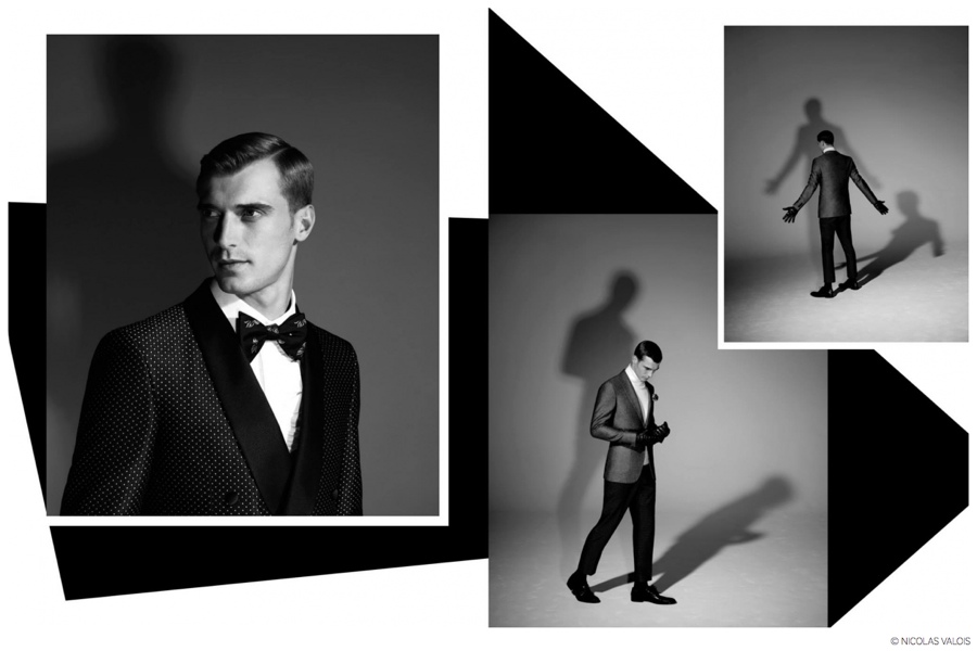 Clément Chabernaud Exudes Elegance in Photos by Nicolas Valois
