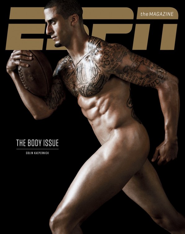 Colin Kaepernick Nude ESPN Body Issue 2013 001