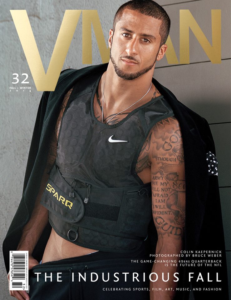 Colin Kaepernick VMAN Cover