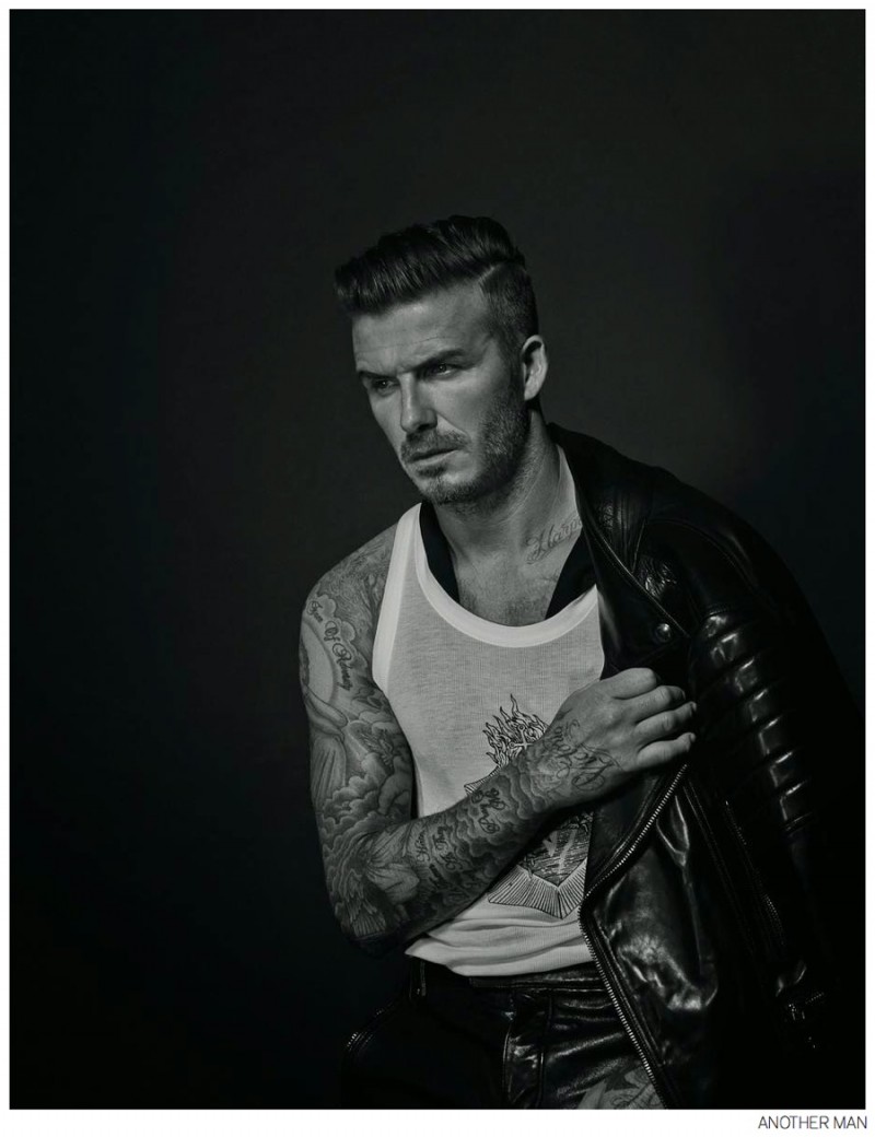 David Beckham Poses for Moody AnOther Man Images – The Fashionisto