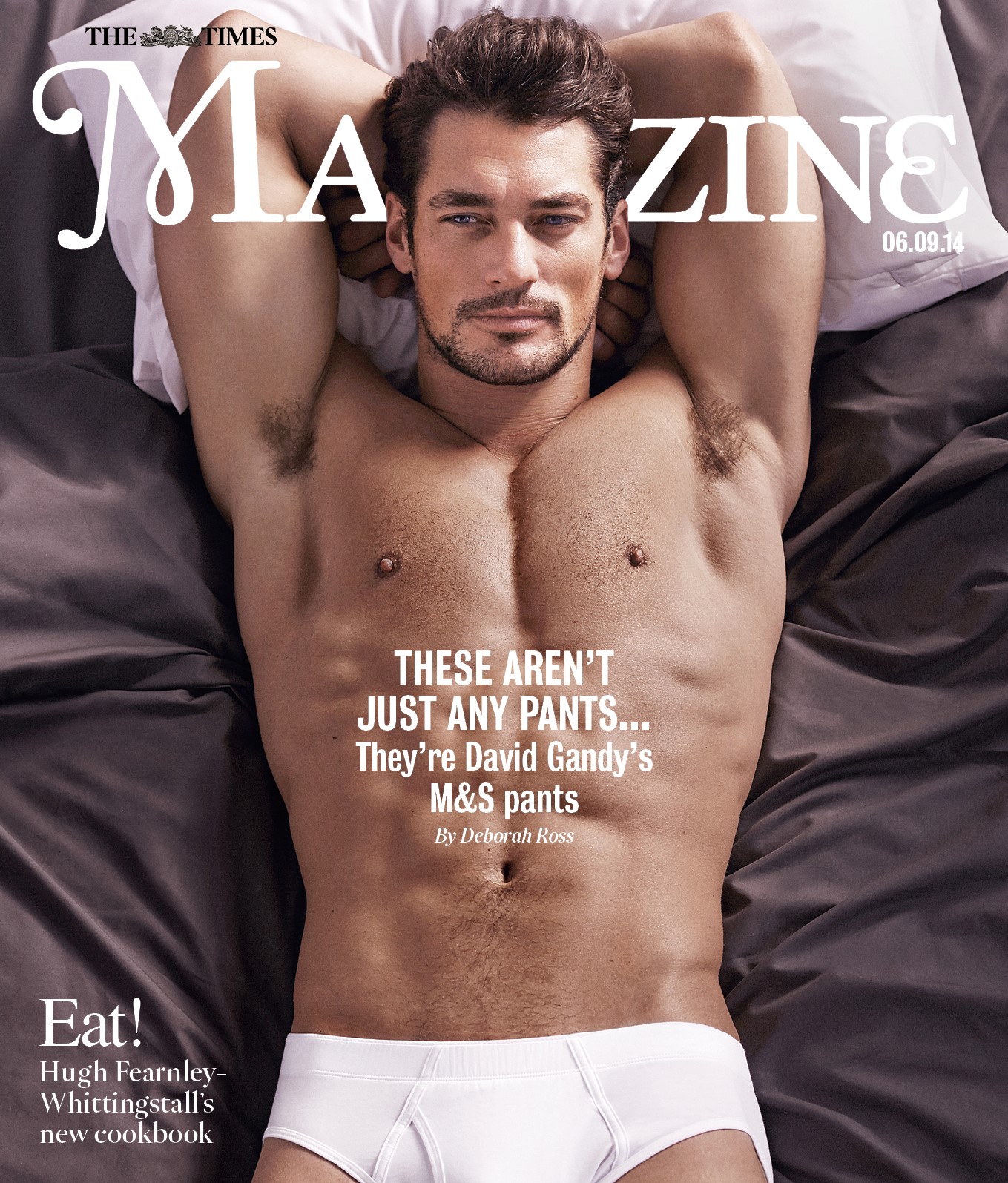 David Gandy Underwear Marks Spencer The Times Magazine Cover Shirtless