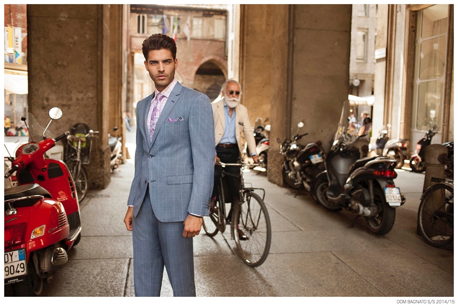 Dom Bagnato Travels to Milan to Highlight Italian-Inspired Suiting for ...