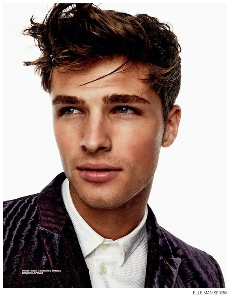 Edward Wilding Covers Elle Man Serbia September 2014 Issue – The Fashionisto