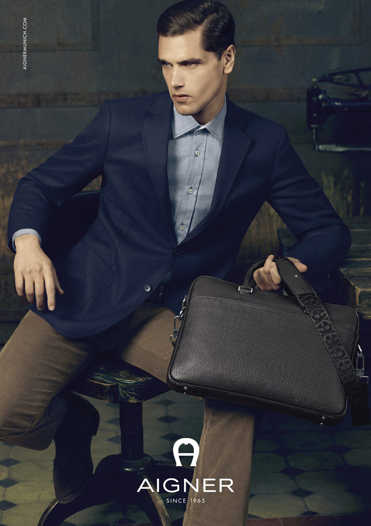Fabio Mancini Stars in Aigner Fall/Winter 2014 Campaign