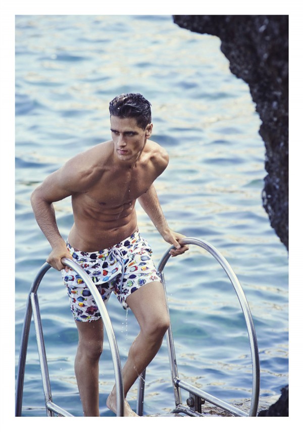 Fabio Mancini Models Swimwear for Zeybra Portofino 1962 Spring/Summer ...