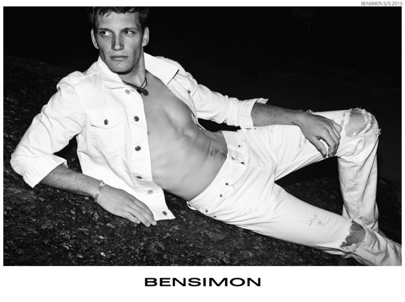 Florian-Van-Bael-Bensimon-Spring-Summer-2015-Campaign-White-Jeans-002