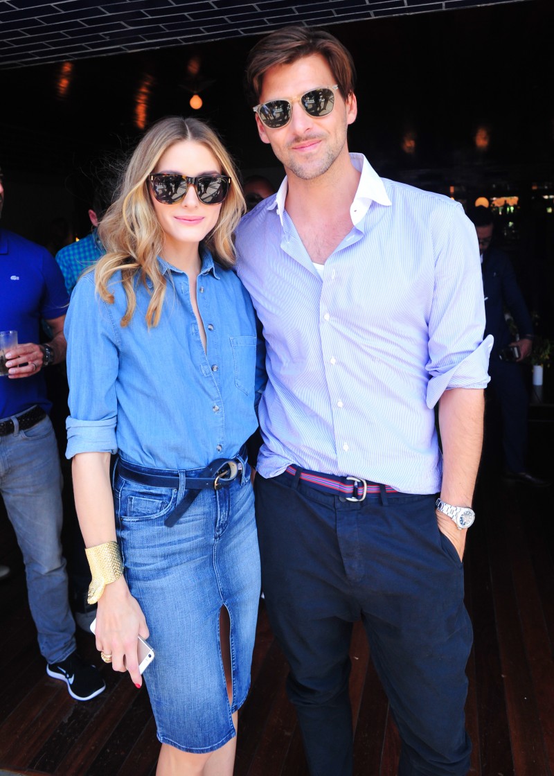 Olivia Palermo and Johannes Huebl embrace preppy looks from GANT Rugger.
