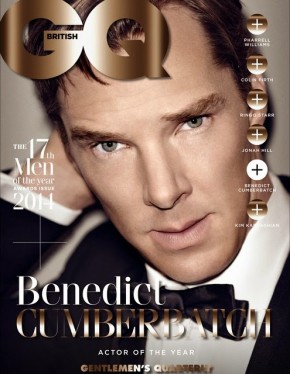 GQ UK Benedict Cumberbatch October 2014 Cover