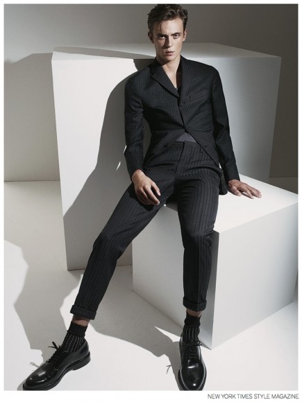 Gustaaf Wassink Gives the Three-Button Mod Suit a Try for New York ...