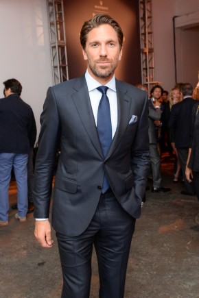 Henrik Lundqvist wears Ermenegildo Zegna Couture 9.9.14