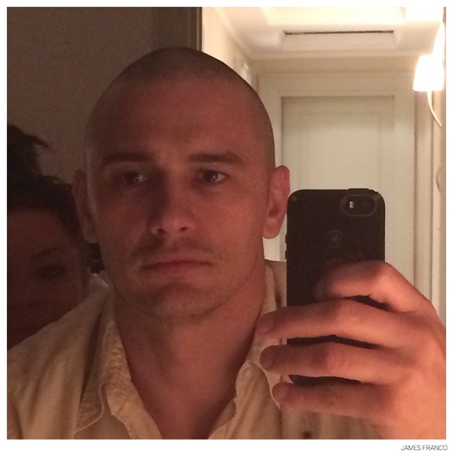 James Franco after a clean shave.
