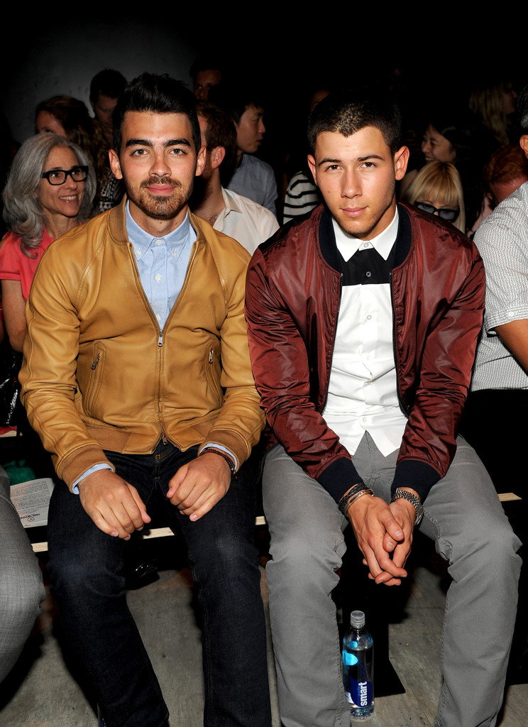 Joe + Nick Jonas Sport Todd Synder Jackets for Designer’s Spring 2015 Show