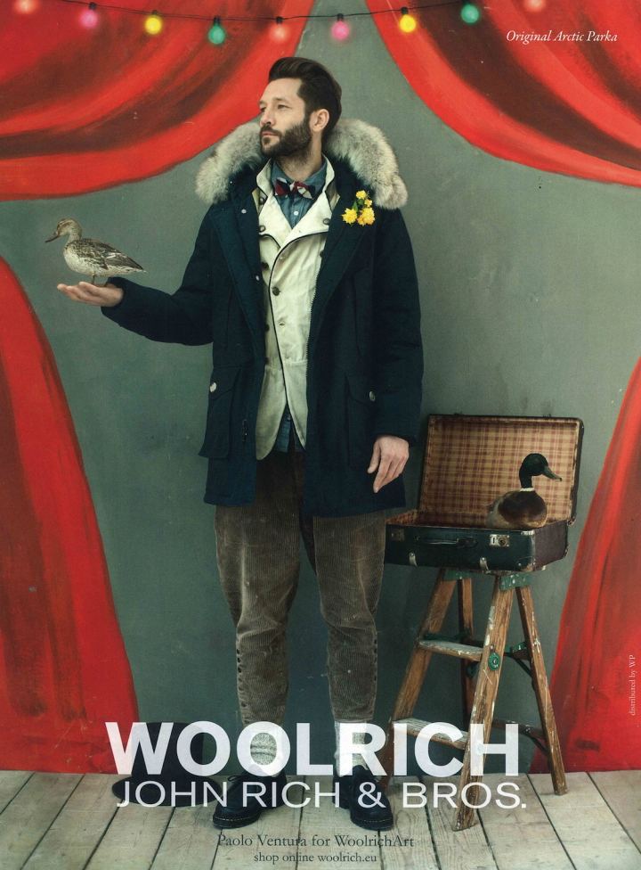 John Halls Fronts Woolrich John Rich & Bros. Fall/Winter 2014 Campaign