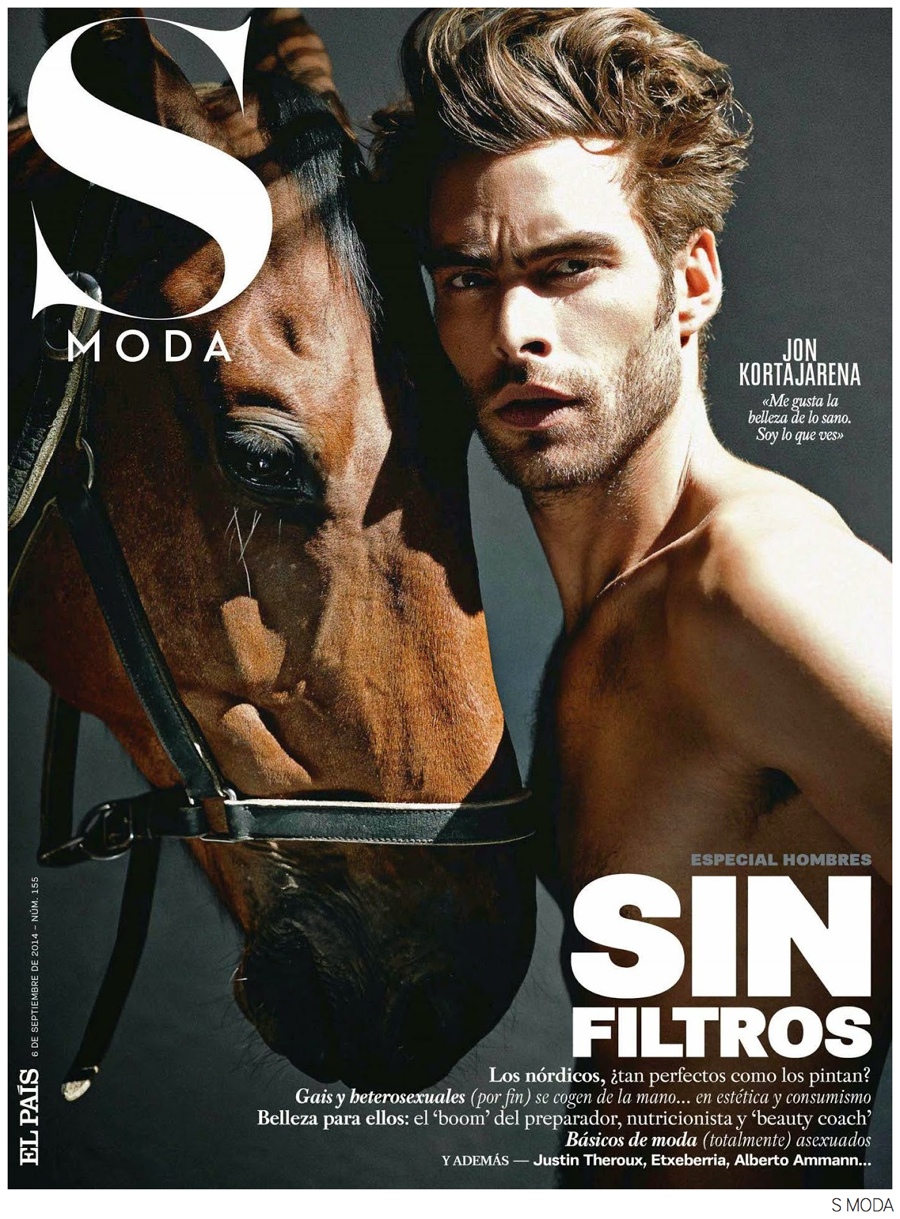 Jon Kortajarena Plays a Cowboy for S Moda Cover Story