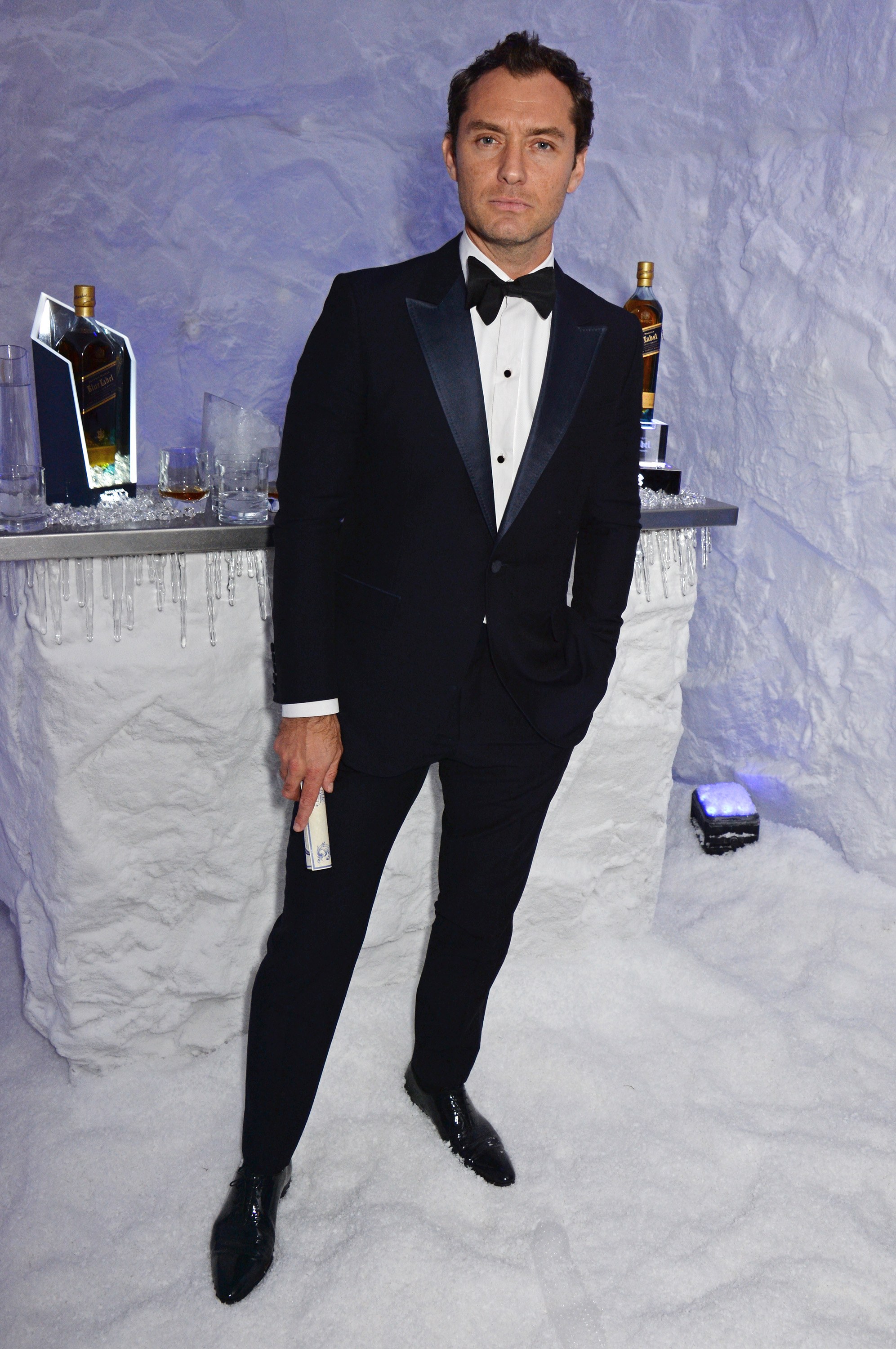 Jude Law Sports Tuxedo for Johnnie Walker Blue Label Event