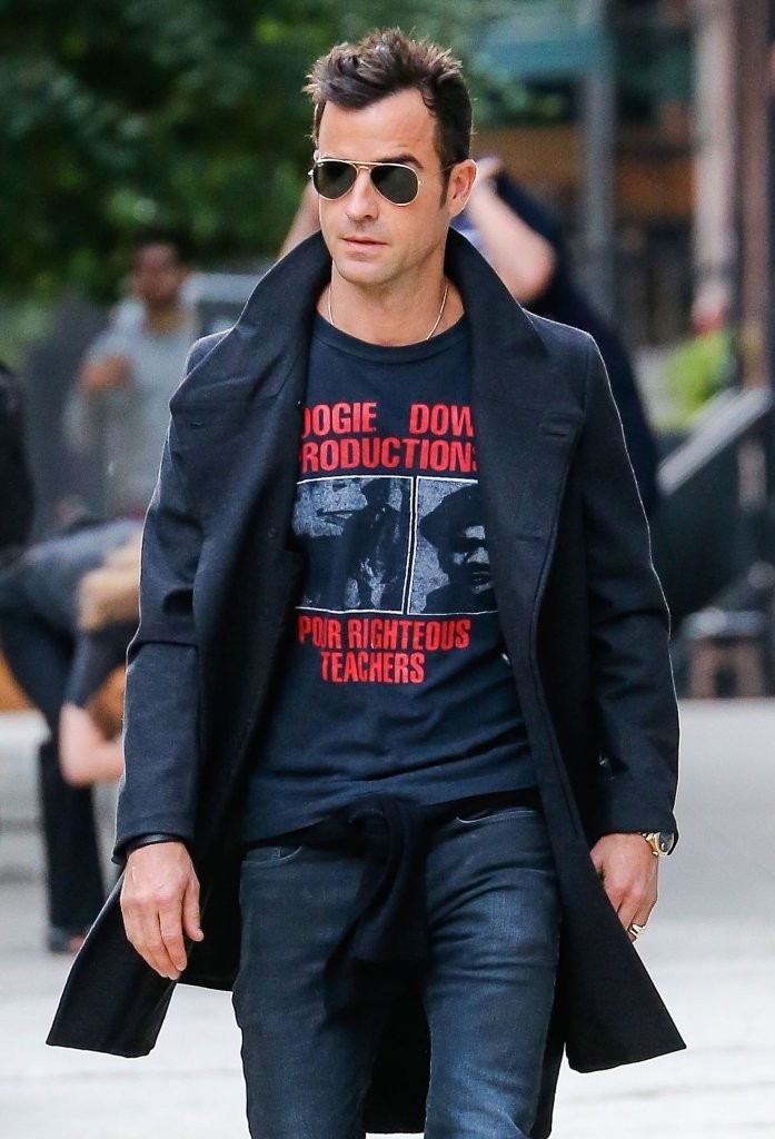 Justin Theroux New York City April 14, 2018 – Star Style Man