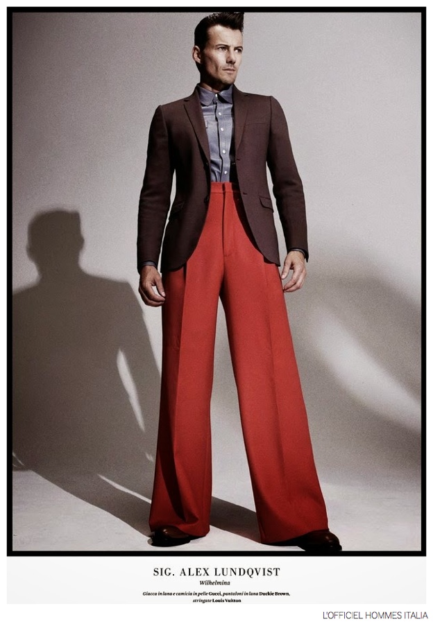 Alex Lundqvist, Mathias Lauridsen, David Agbodji + More Pose for L’Officiel Hommes Italia