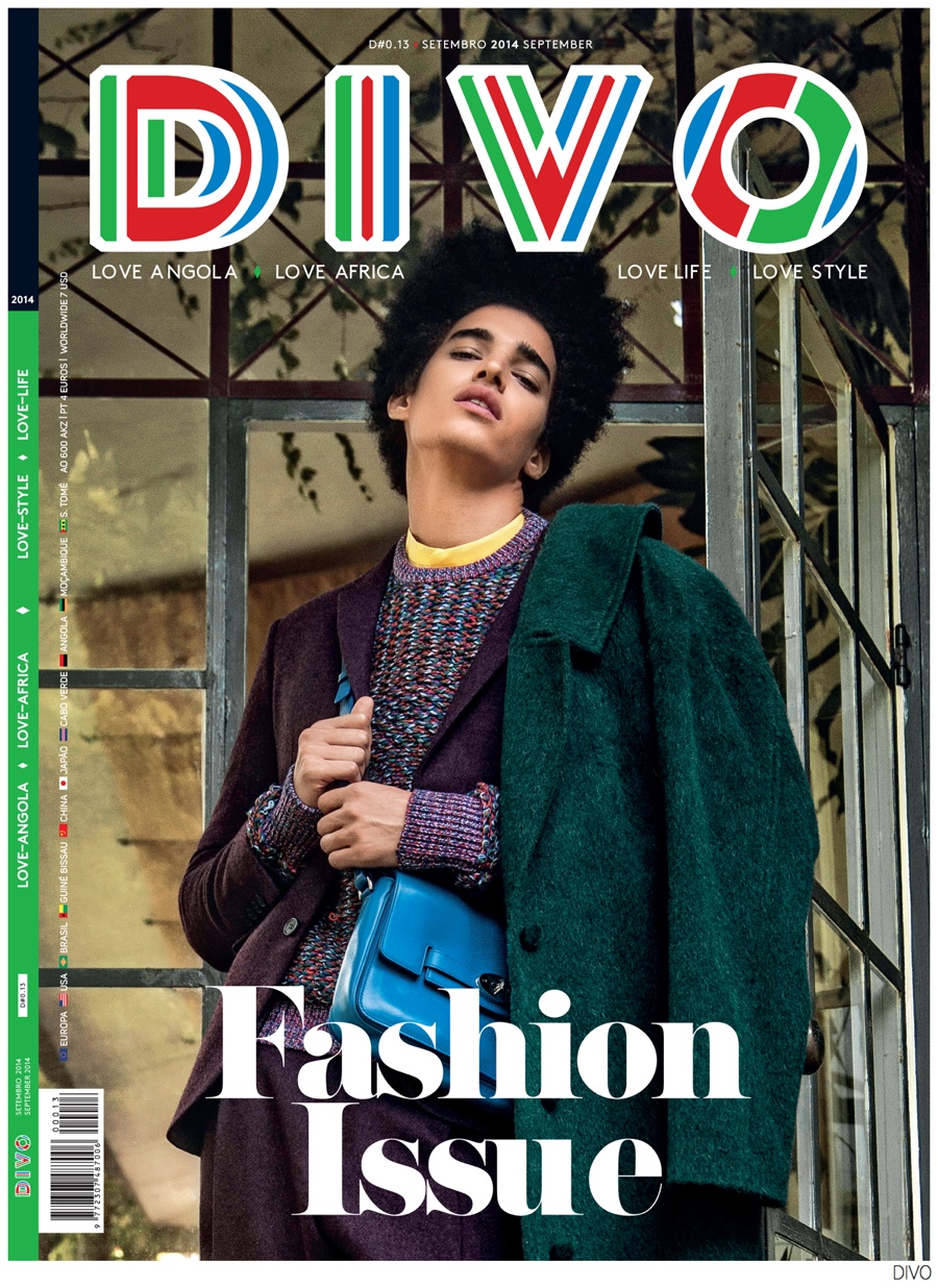 Luis Borges Covers DIVO Magazine in Great Fall Textiles