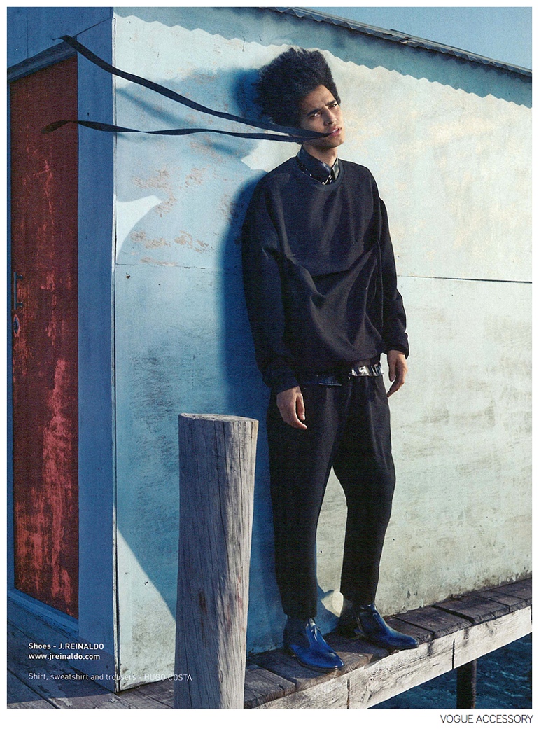 Luis Borges Appears in Vogue Accessory September 2014 Edition