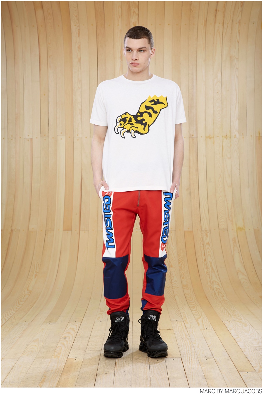 Louis Mayhew Rocks Marc by Marc Jacobs Motocross Inspired Fall 2014 Collection