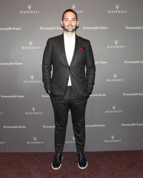 Mario Carbone wears Ermenegildo Zegna 9.9.14
