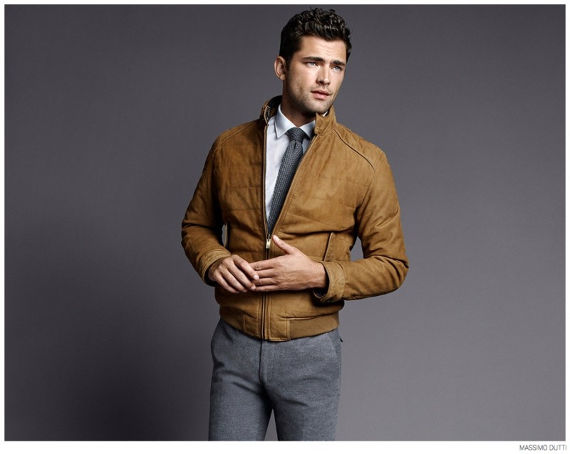 Sean O'Pry Models Fall 2014 Looks for Massimo Dutti – The Fashionisto