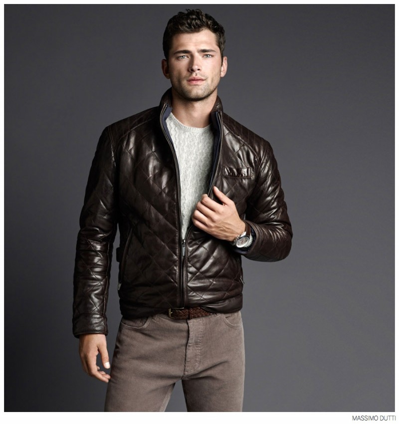 Sean O'Pry Models Fall 2014 Looks for Massimo Dutti – The Fashionisto