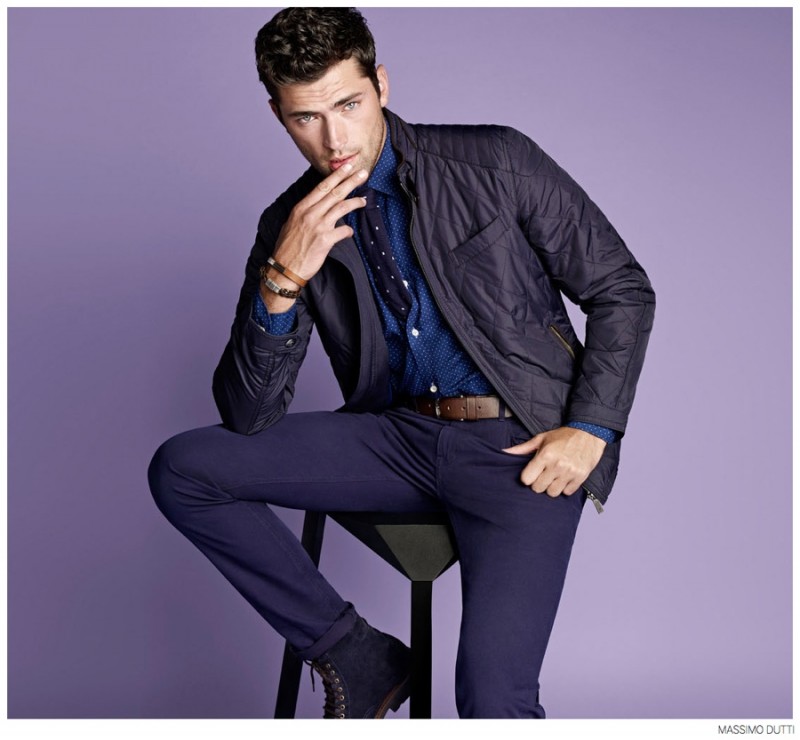 Sean O'Pry Models Fall 2014 Looks for Massimo Dutti – The Fashionisto