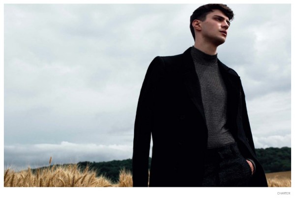 Matthew Bell Models Fall Fashions for Charter September 2014 Cover ...