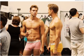 Parke and Ronen Backstage Spring Summer 2015 Brent Chua 010