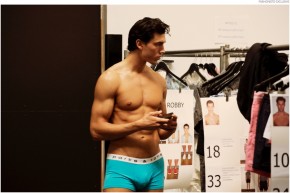 Parke and Ronen Backstage Spring Summer 2015 Brent Chua 028