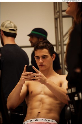 Parke and Ronen Backstage Spring Summer 2015 Brent Chua 033