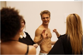 Parke and ronen backstage spring summer 2015 brent chua 091