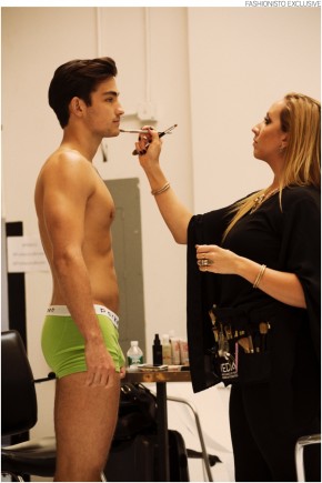 Parke and Ronen Backstage Spring Summer 2015 Brent Chua 137
