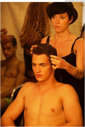 Parke and Ronen Backstage Spring Summer 2015 Brent Chua 138