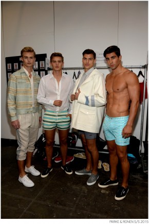Parke and Ronen Spring Summer 2015 Collection Backstage 008