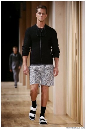 Perry Ellis Returns to New York Fashion Week with Graphic Spring/Summer 2015 Collection