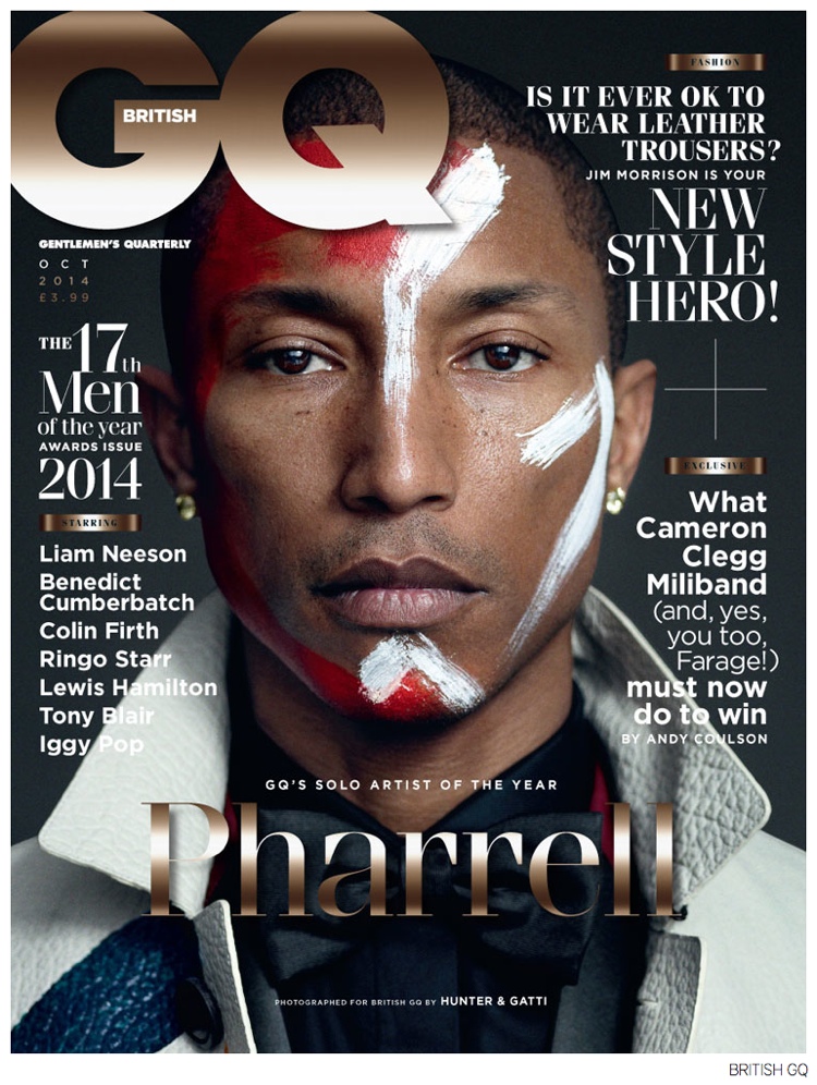 Pharrell British GQ Cover Story Photo 001