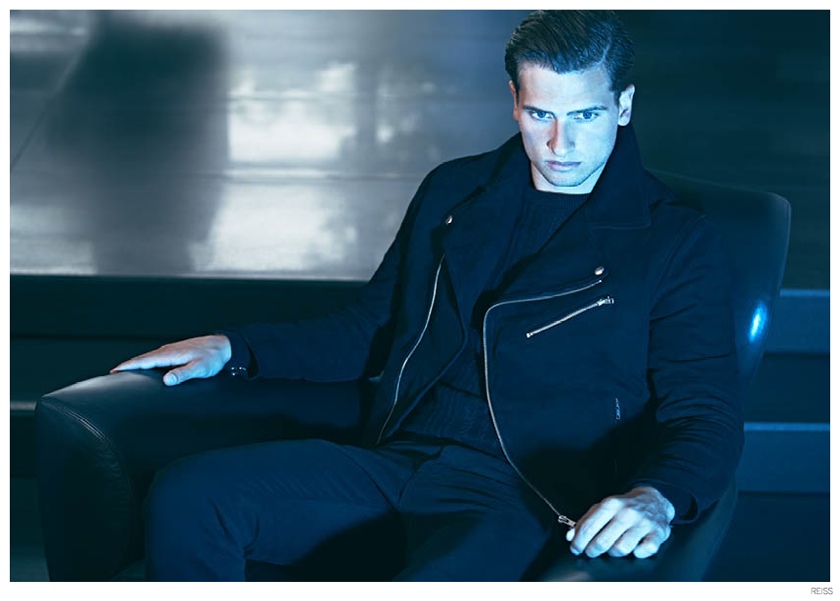 Tom Warren Models Modern Essentials for Reiss 1971 Capsule Collection