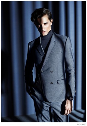 Jakob Wiechmann Models Sharp Fashions for Reserved Fall 2014 Campaign ...