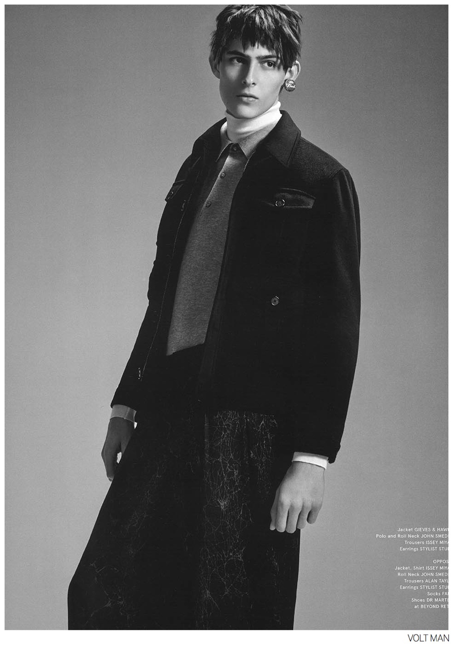 How to Wear Turtlenecks: Rhys Pickering for Volt Man