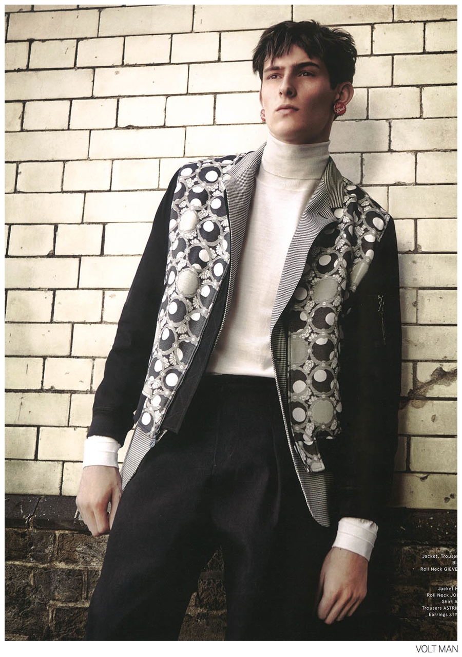 How to Wear Turtlenecks: Rhys Pickering for Volt Man