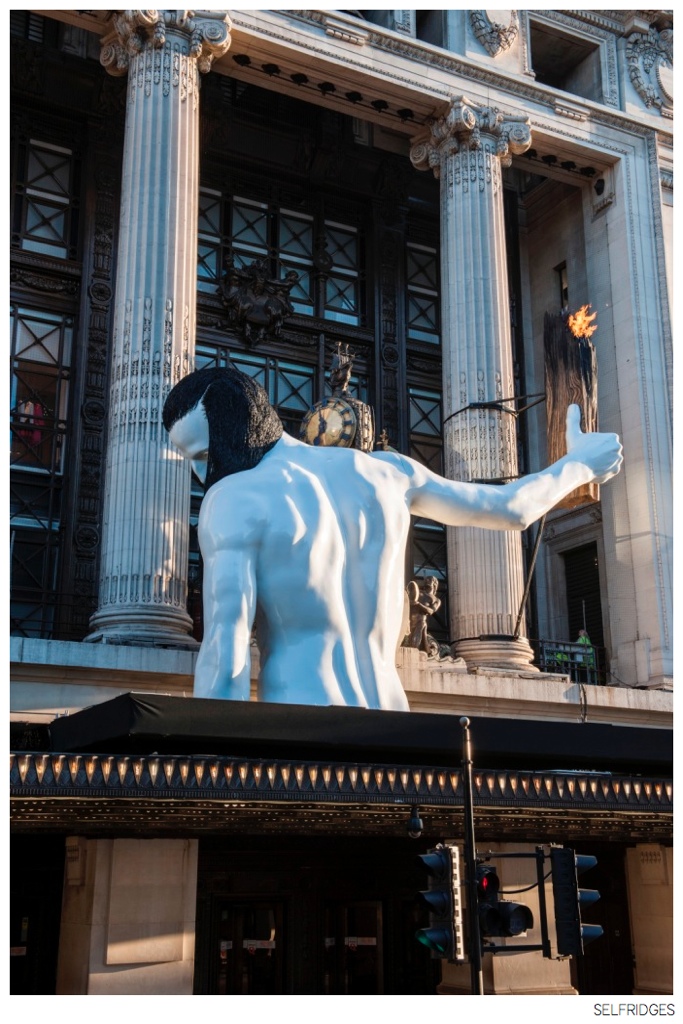 Selfridges Unveils Naked Replica of Rick Owens' Torso Selfridges Unveils Naked Replica of Rick Owens' Torso