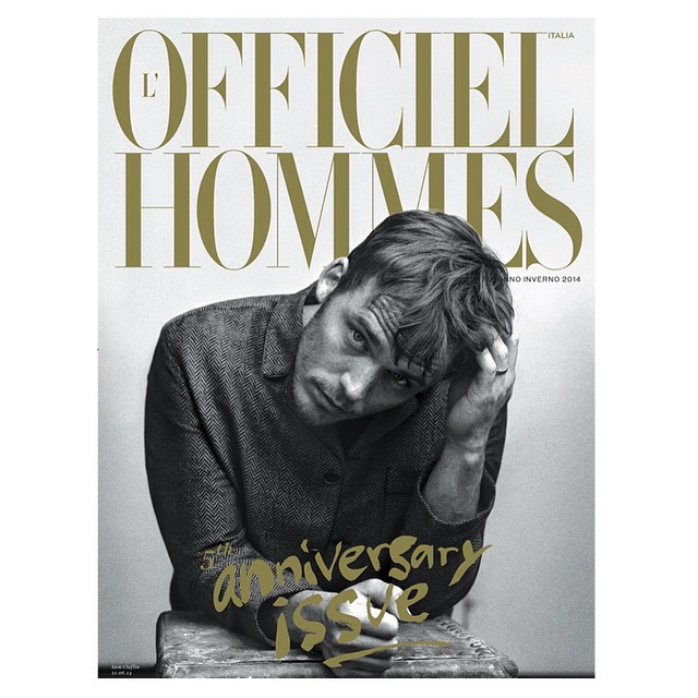 Sam Claflin Covers L’Officiel Hommes Italia Fall/Winter 2014