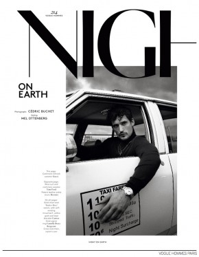 Sam Webb Stars in 'Taxi Driver' Inspired Fashion Editorial for Vogue ...
