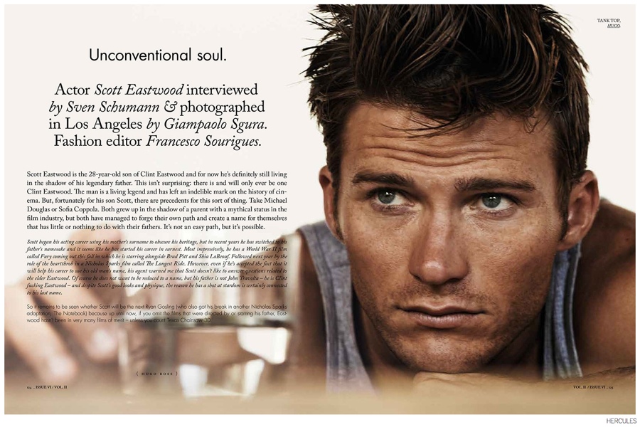 Scott Eastwood Stars in Cover Story for Hercules