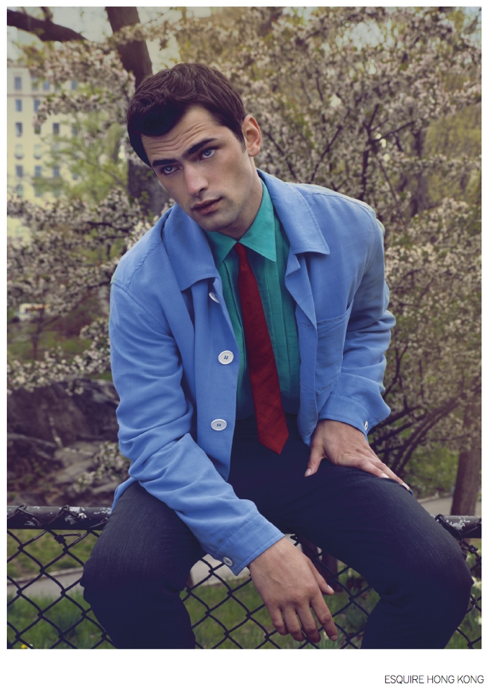 Sean O’Pry is ‘The Leading Man’ for Esquire Hong Kong Fashion Editorial