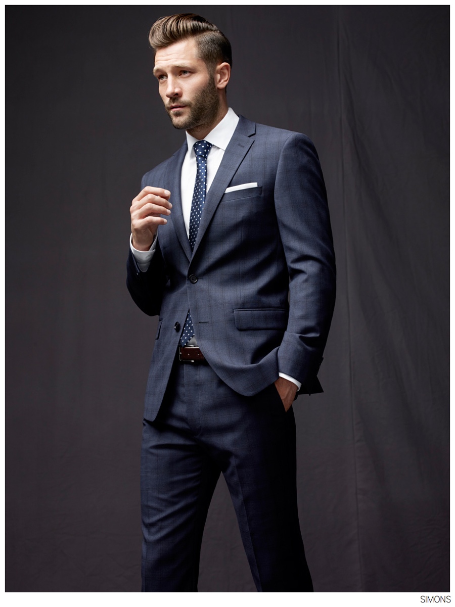 John Halls Models Wall Street Styles + Activewear for Simons