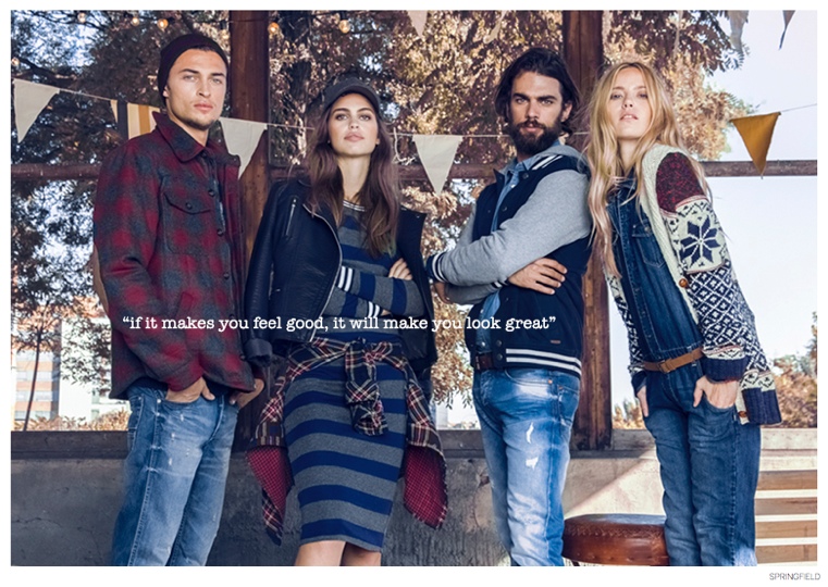 Harvey Haydon + Spryos Christopoulos Sport Casual Styles for Springfield Fall/Winter 2014